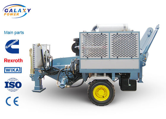 कमिंस इंजन के साथ 220kN हाइड्रोलिक पुली ओवरहेड लाइन सिस्टम