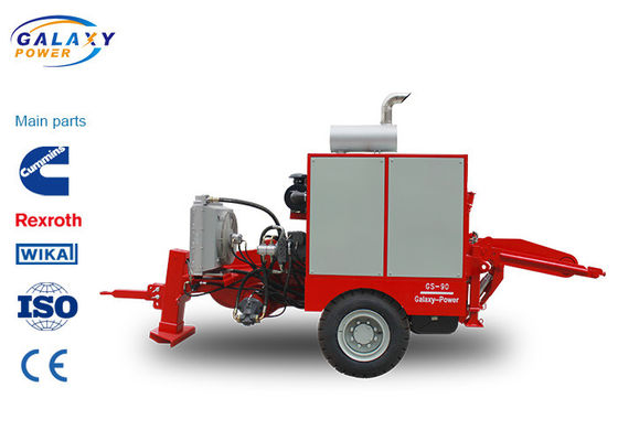 इंजन कमिंस 118kw 158hp हाइड्रोलिक पुली मैक्स इंटरमिटेंट पुल 90kN