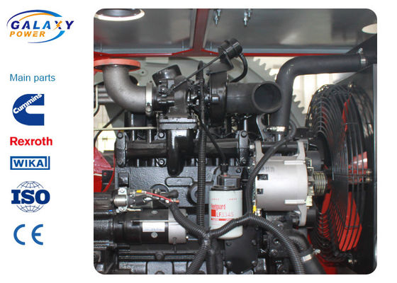 ट्रांसमिशन लाइनों हाइड्रोलिक चरखी कमिंस इंजन के लिए Gs150 स्ट्रिंगिंग उपकरण