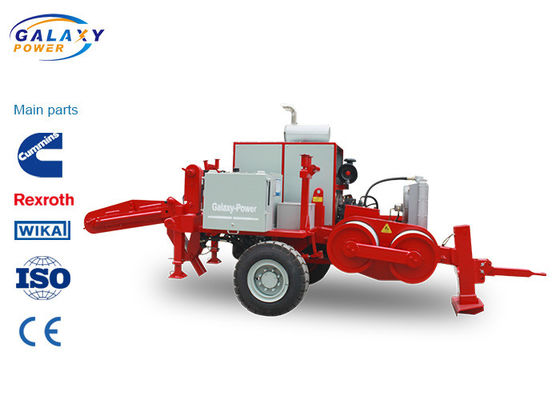 ट्रांसमिशन लाइनों हाइड्रोलिक चरखी कमिंस इंजन के लिए Gs150 स्ट्रिंगिंग उपकरण