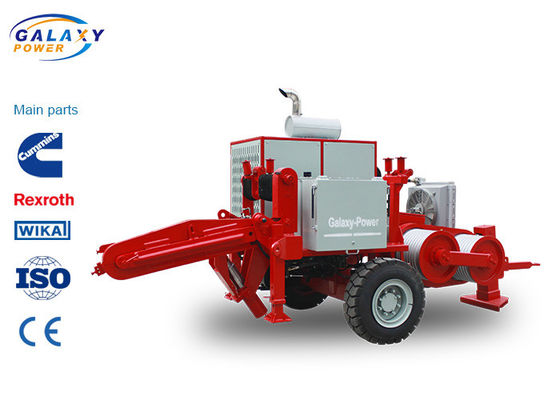 GS180 239kw 320hp उपकरण कमिंस इंजन के साथ हाइड्रोलिक चरखी