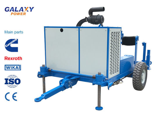 GS90 कमिंस इंजन हाइड्रोलिक पाइप पुलर 5km/H