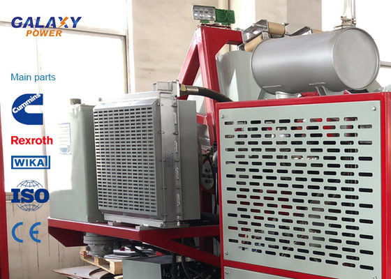 GL2x40 कमिंस इंजन के साथ इलेक्ट्रिक वायर पुलिंग उपकरण हाइड्रोलिक टेंशनर