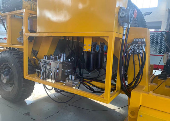 कमिंस इंजन के साथ 500KV 2x80KN पावरलाइन बंडल कंडक्टर स्ट्रिंग उपकरण