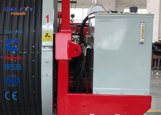 77kw 103hp कमिंस इंजन हाइड्रोलिक टेंशनर मैक्स आंतरायिक तनाव 2x45 / 1x90kN स्ट्रिंग उपकरण