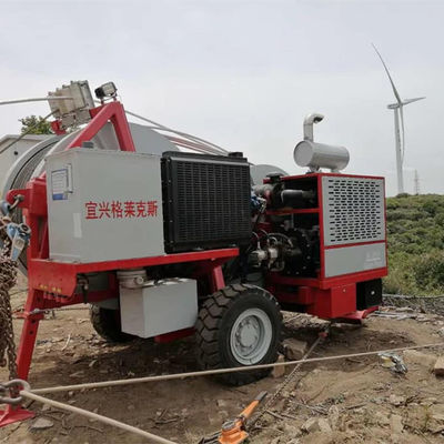 SA-ZY-30KN समायोज्य हाइड्रोलिक पुलर टेंशनर 500KV ट्रांसमिशन लाइन स्ट्रिंगिंग के लिए