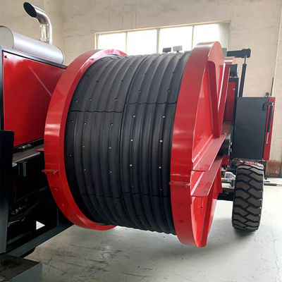 हेडलाइन स्ट्रिंगिंग उपकरण अधिकतम अंतराल तनाव 2x50kN हाइड्रोलिक तनाव मशीन