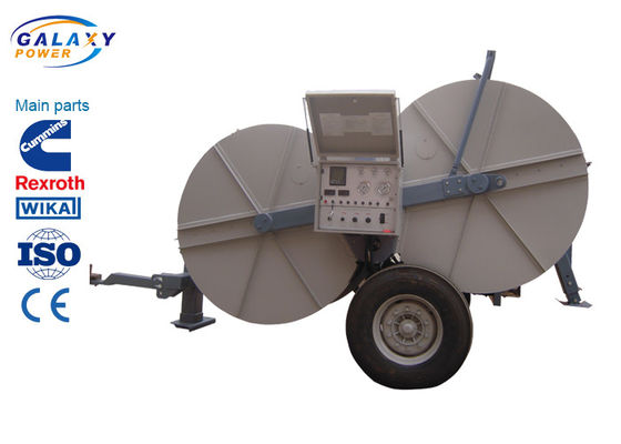 173hp ट्रांसमिशन लाइन स्ट्रिंगिंग टूल्स, मैनुअल ब्रेक हाइड्रोलिक केबल पुलर