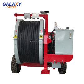 330kv 10t पावरलाइन स्ट्रिंगिंग हाइड्रोलिक केबल टेंशनर उपकरण Gl2x50