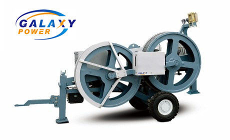 OPGW केबल 21 मिमी कमिंस इंजन 1x50kn हाइड्रोलिक टेंशनर उपकरण