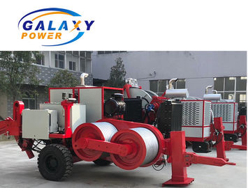अधिकतम 180KN 10 नाली 24V विद्युत ट्रांसमिशन लाइन स्ट्रिंग उपकरण
