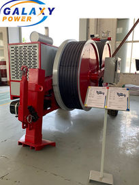 ट्रांसमिशन एरियल हाइड्रोलिक केबल टेंशनर SA-ZY-1x30KN स्ट्रिंगिंग मशीन