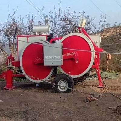 GL1x40KN 4T हाइड्रोलिक टेंशनर ट्रांसमिशन वायर स्ट्रिंगिंग उपकरण