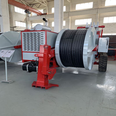 400KV ट्विन बंडल 12 टन ओवरहेड लाइन स्ट्रिंग उपकरण हाइड्रोलिक फ्रंट स्टेबलाइजर