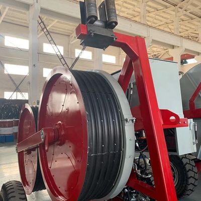 एकल बंडल 12kw (16hp) गैसोलीन 3Ton पावर लाइन स्ट्रिंग उपकरण