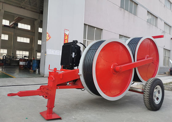 वाटर कूलिंग 500kV 40kN हाइड्रोलिक टेंशनर ओवरहेड लाइन स्ट्रिंग उपकरण