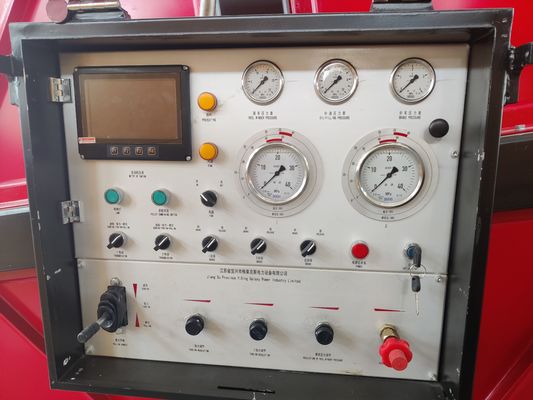 77kw 103hp 60KN ट्रांसमिशन लाइन उपकरण 7 नाली नंबर के साथ