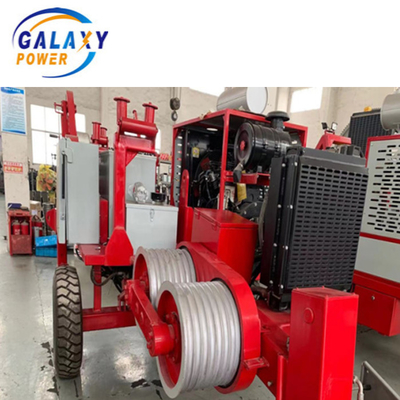 डीजल 77kw 103hp 400mm बुल 4 टन ट्रांसमिशन लाइन स्ट्रिंग उपकरण: