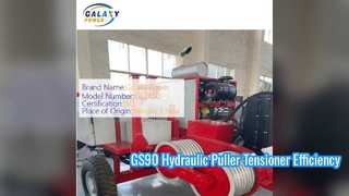 ओवरहेड लाइन स्ट्रिंगिंग के लिए GS90 हाइड्रोलिक पुलर टेंशनर